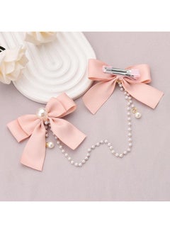 MXXGMYJ Pearl Bowknot Hair Accessories - Hair Clips, Barrettes, and Chains for Toddlers, Girls, and Women with Thick or Thin Hair  - Image 5