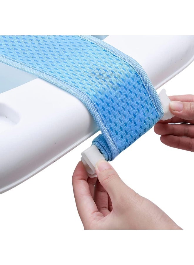 PENINSULA LOVE Baby Bath Seat Support Net Newborn Bath Cushion Pad - Image 4
