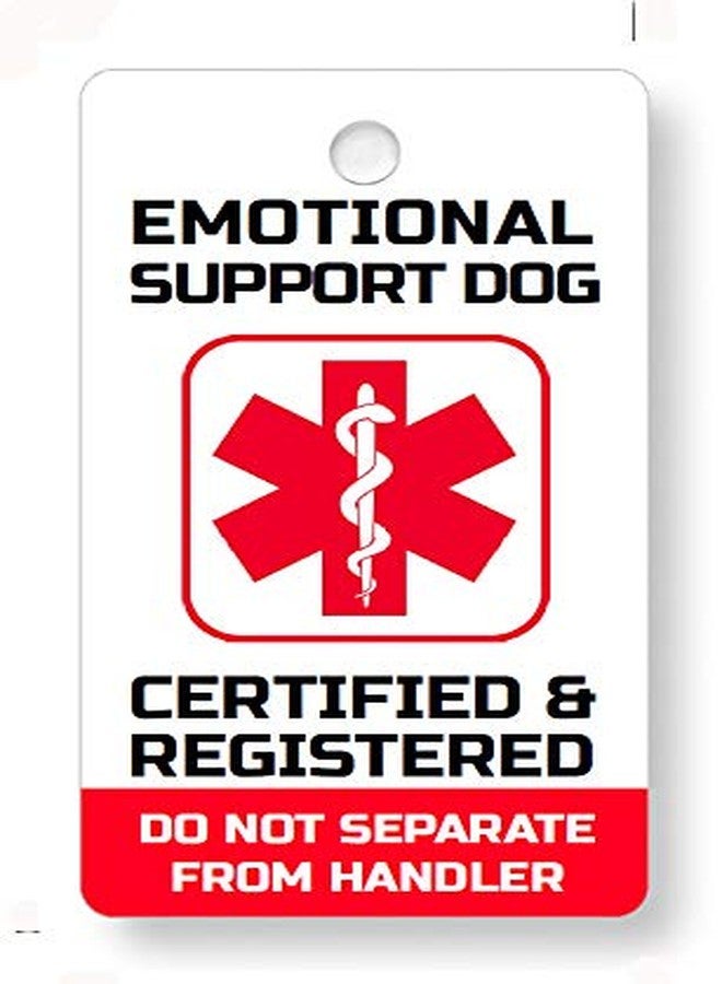 Just 4 Paws مفتاح أو طوق من مادة PVC للكلاب الداعمة عاطفياً من نوع Just 4 Paws (للكلاب الداعمة عاطفياً من نوع FHact ESA (ES21)) - Image 1