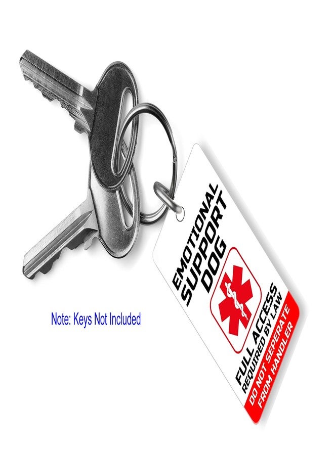 Just 4 Paws مفتاح أو طوق من مادة PVC للكلاب الداعمة عاطفياً من نوع Just 4 Paws (للكلاب الداعمة عاطفياً من نوع FHact ESA (ES21)) - Image 3