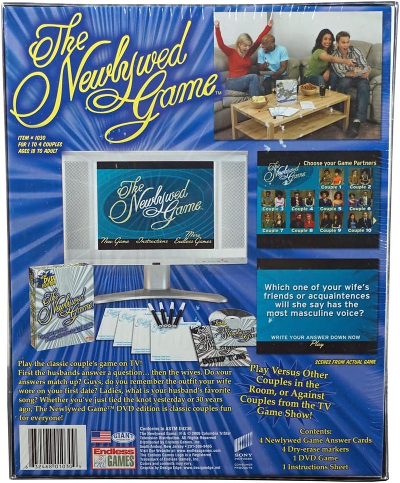 Endless Games The Newlywed Game DVD Edition - Fun Couples Game for Game Night - Image 2