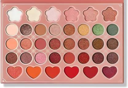 ADOERE BEST FRIENDS 36 Colors Eyeshadow and Face Palette Highly Pigmented Professional Glitter Matte Shimmer Eye Shadow Powder Make Up Pallet Multicolor - Image 2