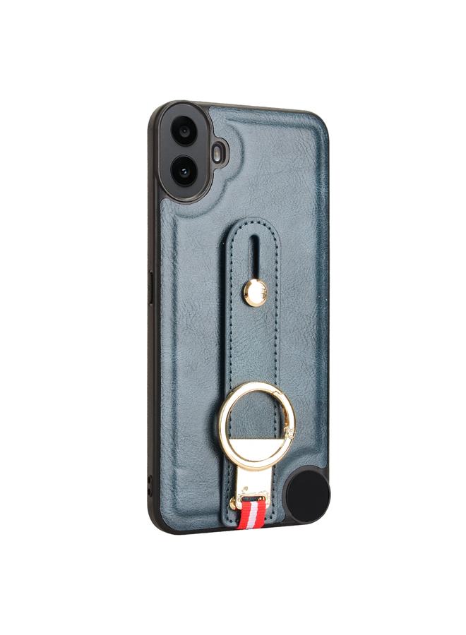 اس-توب جراب Case For Nothing CMF Phone 1 مع سوار معصم من الجلد - Image 4