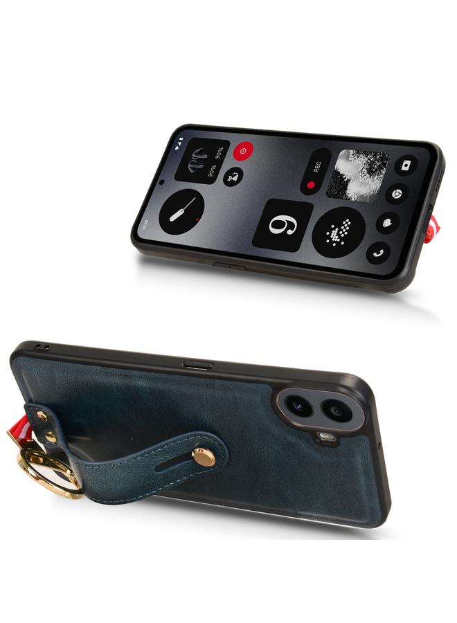 اس-توب جراب Case For Nothing CMF Phone 1 مع سوار معصم من الجلد - Image 5