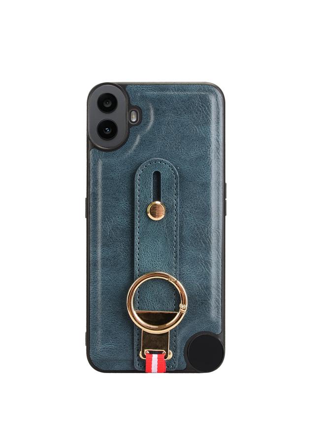 اس-توب جراب Case For Nothing CMF Phone 1 مع سوار معصم من الجلد - Image 3