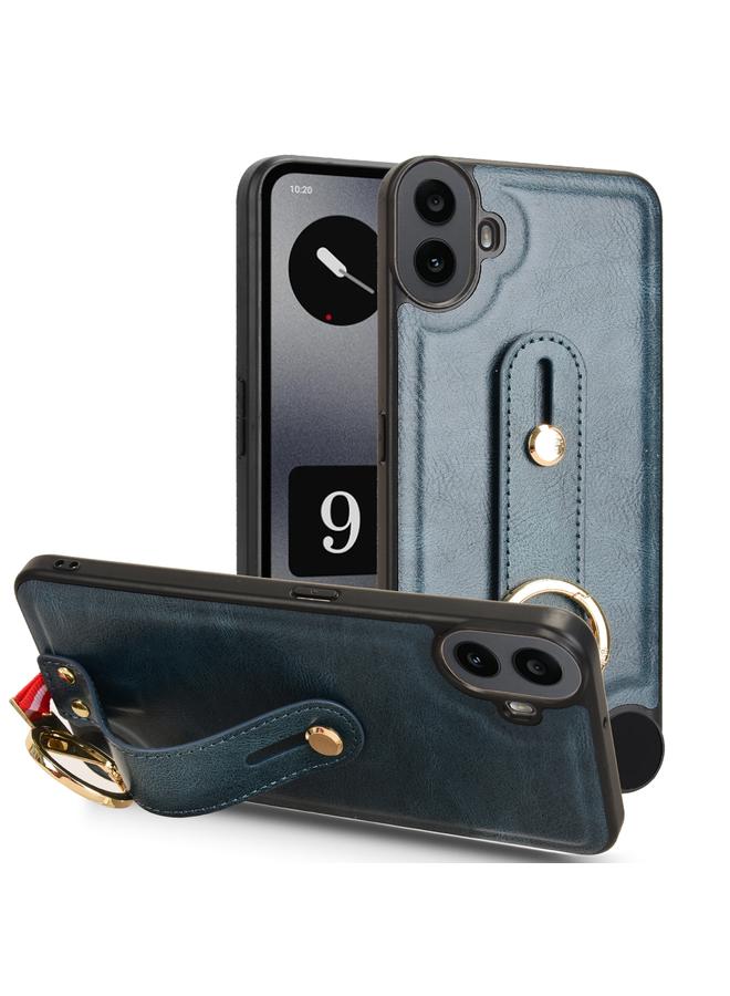 اس-توب جراب Case For Nothing CMF Phone 1 مع سوار معصم من الجلد - Image 1