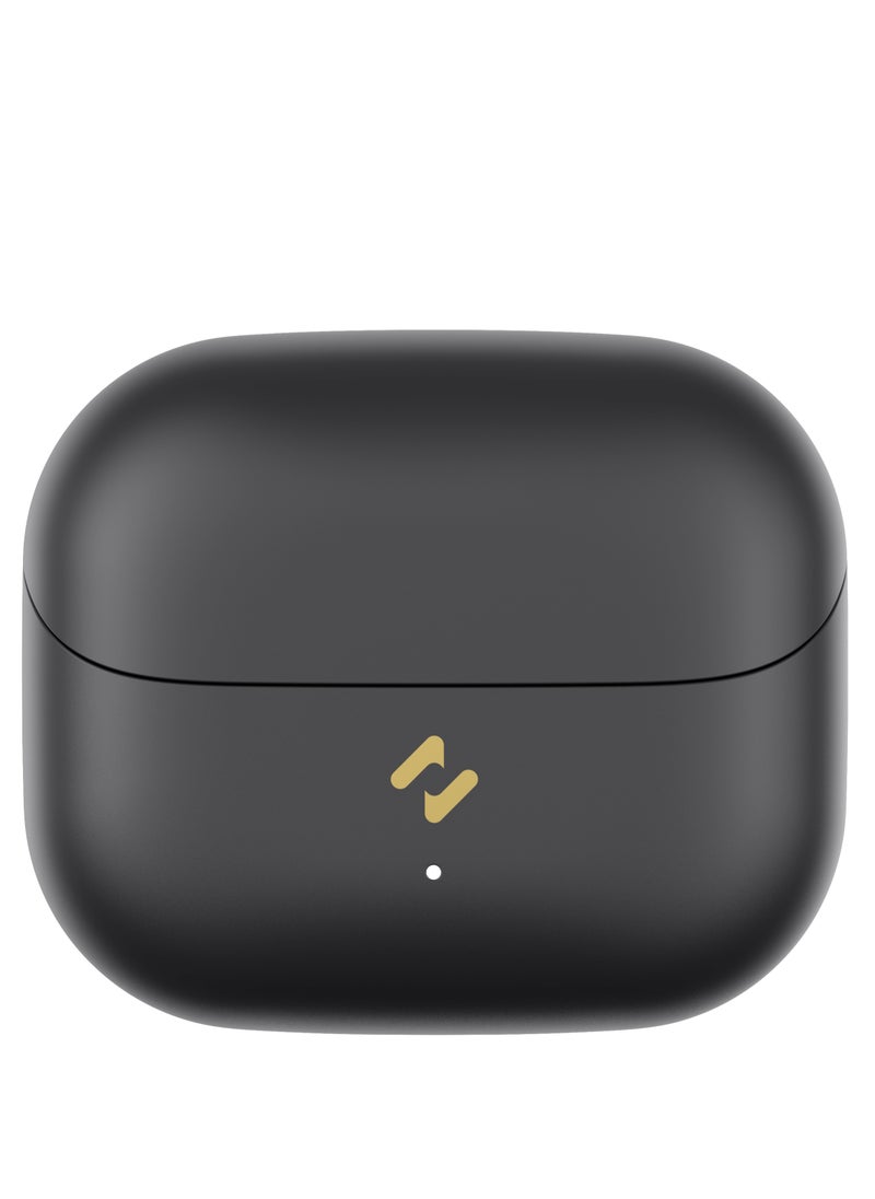 Wireless Earbuds, TWS Bluetooth 5.4 with 13mm Driver, Dual MIC ENC Noise Cancelling Headphones, Multipoint Connection Bluetooth Earphones, 33H Playtime, In-Ear Headphones for Music, Calls, Gaming and More, Fully Compatible for Android and iOS Devices (Black)