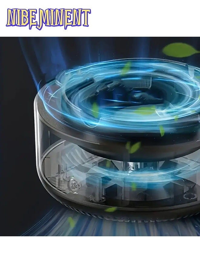 NIBEMINENT 2 in 1 Smart Air Purifier Multifunctional Negative Ion Air Fresher for Home Office Outdoor - Image 2