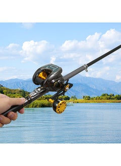 EXBERT USB Rechargeable Carbon Fiber Baitcasting Reel 9+1BB Electric Fishing Reel  - Image 3