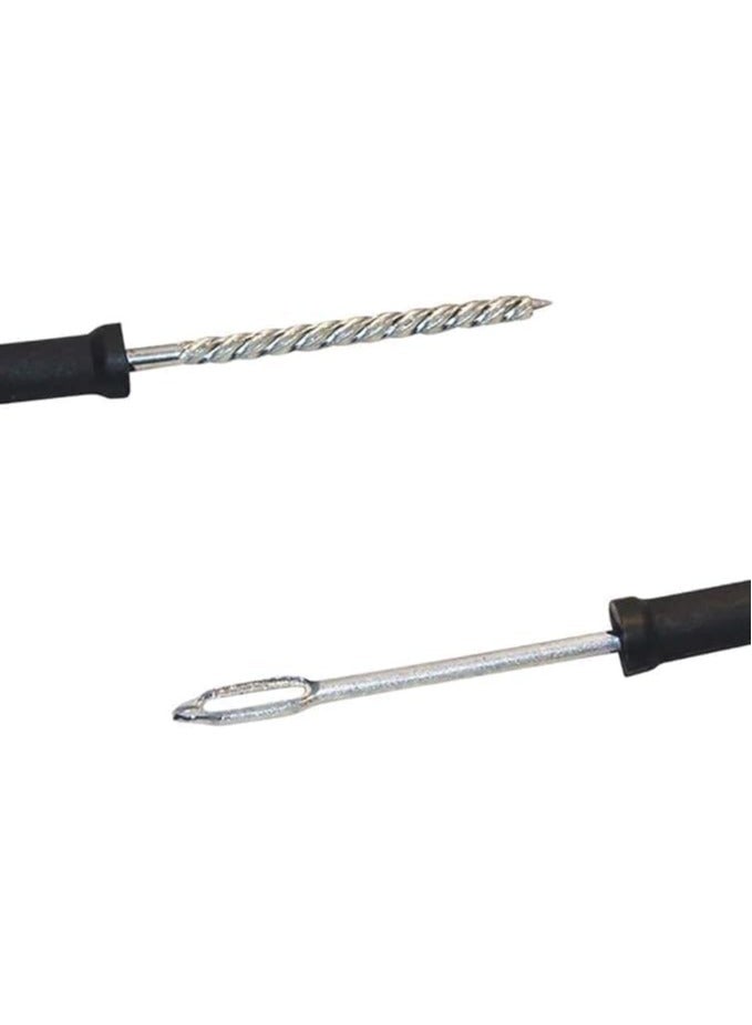 Duravel Duravel Motorcycle Car Tubeless Tire Puncture Repair Tool Kit, Vulcanizing Strips - Image 2