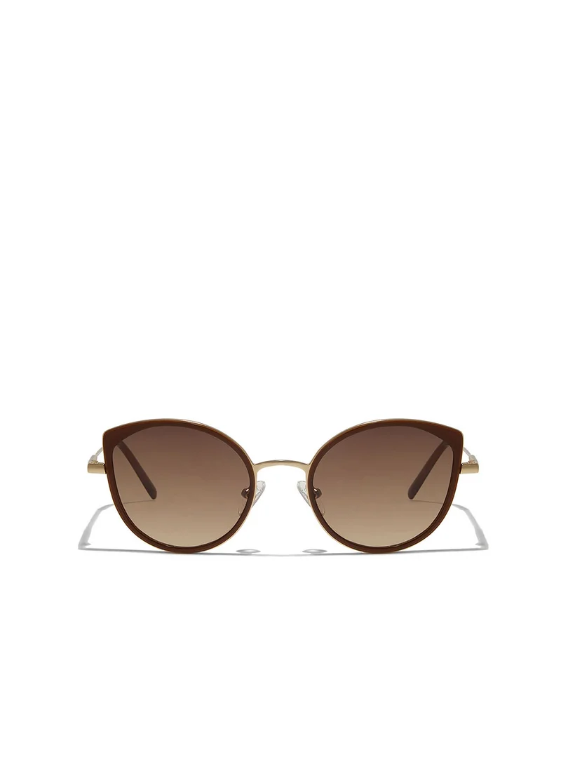 30Sundays Aspen,Women Sunglasses, Cat Eye Sunglasses, UV Protection: UV400 (Brown,Brown)