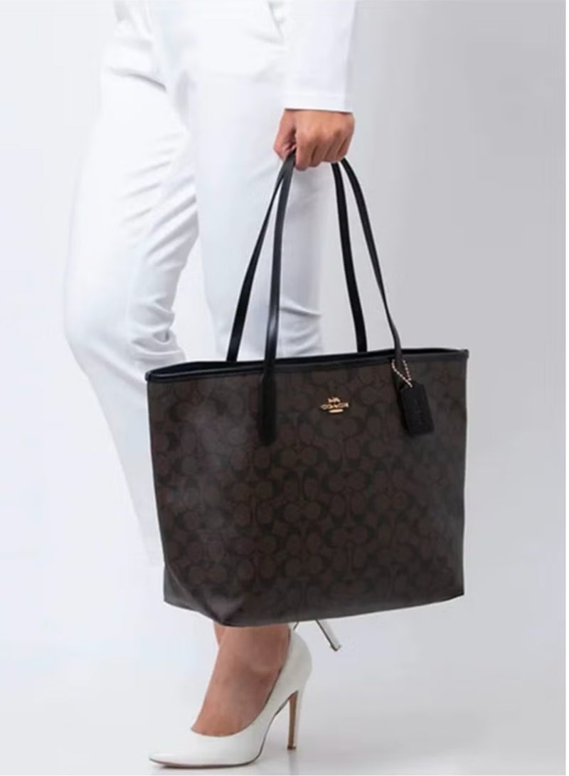 coachoutlet Coach City Handbag Women's Fashionable Large Capacity Shopping Bag - Image 2