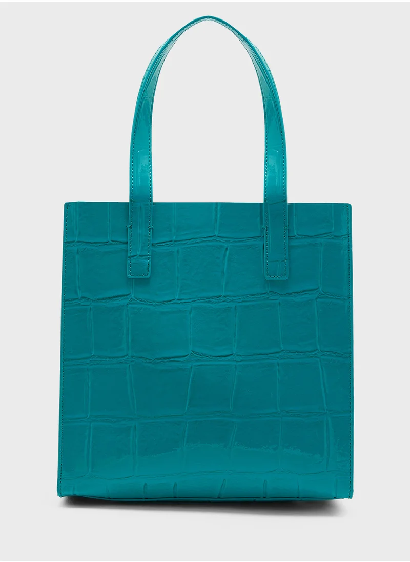 Ted Baker Reptcon Imitation Top Handle Tote