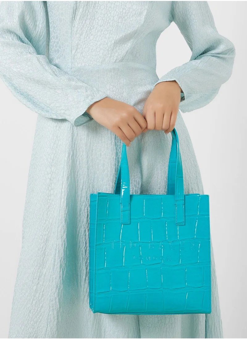 Ted Baker Reptcon Imitation Top Handle Tote