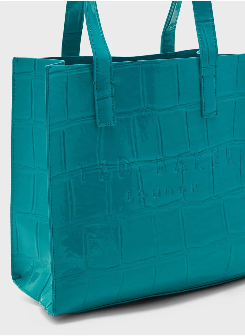 Ted Baker Reptcon Imitation Top Handle Tote
