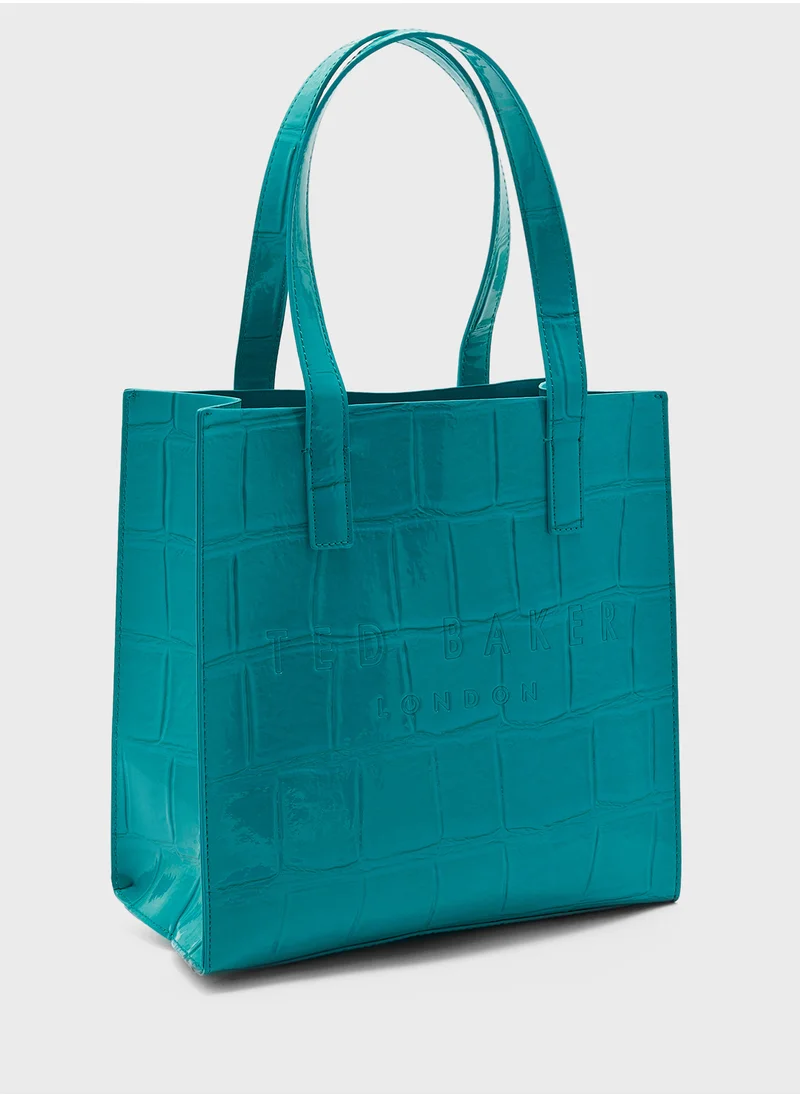 Ted Baker Reptcon Imitation Top Handle Tote