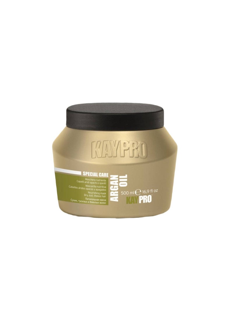 Argan Oil Hair Mask – A Nourishing Solution for Dry, Dull Hair – 500 ml