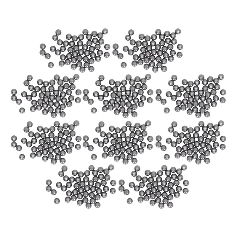 9mm Carbon Steel Balls - 500Pcs Wear Resistant Corrosion Resistant High Hardness Solid Steel Balls for Industrial Equipment Bearing Replacement - Image 3