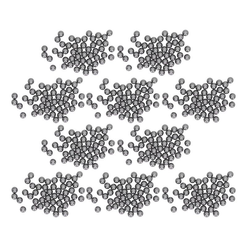 9mm Carbon Steel Balls - 500Pcs Wear Resistant Corrosion Resistant High Hardness Solid Steel Balls for Industrial Equipment Bearing Replacement - Image 4