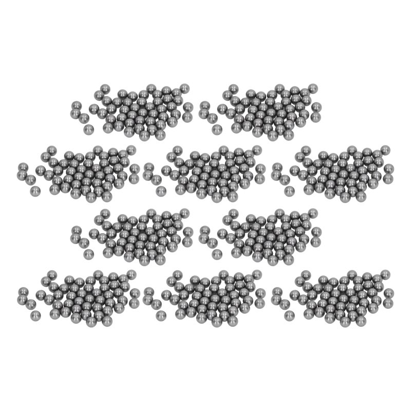 9mm Carbon Steel Balls - 500Pcs Wear Resistant Corrosion Resistant High Hardness Solid Steel Balls for Industrial Equipment Bearing Replacement - Image 1