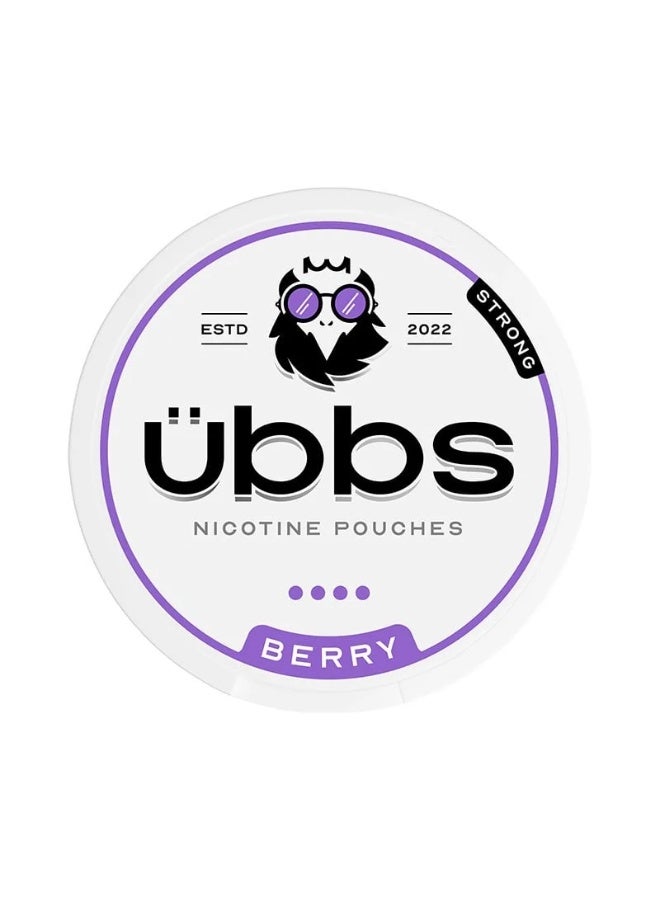 Nicotine Pouch For Quitting Smoking and Tobacco, Berry , 11mg, 20Pcs