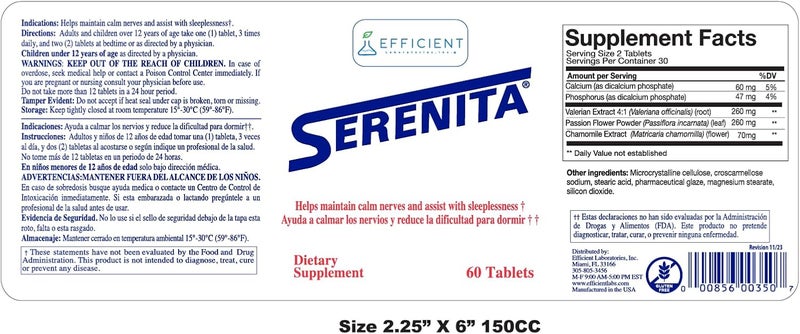SERENITA مكمل سيرينيتا للتوتر والأرق - Image 3