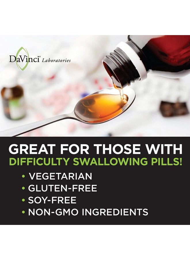 Davinci - Labs Liposomal C Liquid Antioxidant Supplement To Support The Immune System Collagen Maintenance And Gum Tissue Health* With Vitamin C Glutenfree Vegetarian 300 Ml 60 Servings - Image 1