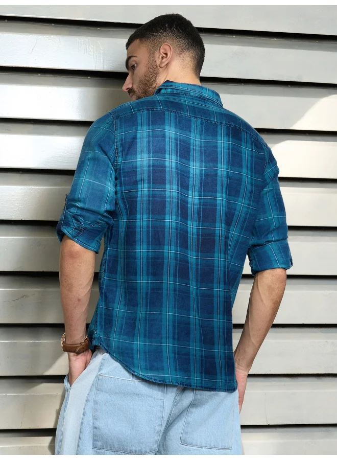 HIGH STAR Men’s Regular Fit Multicolour Shirts – Trendy and Casual
