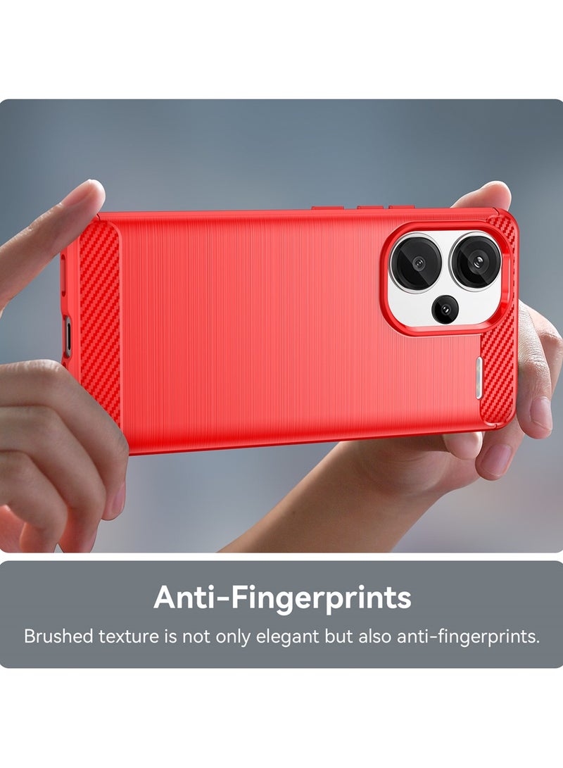 URBBKING Protective Case Cover For Redmi Note 13 Pro Plus 5G Red - Image 5