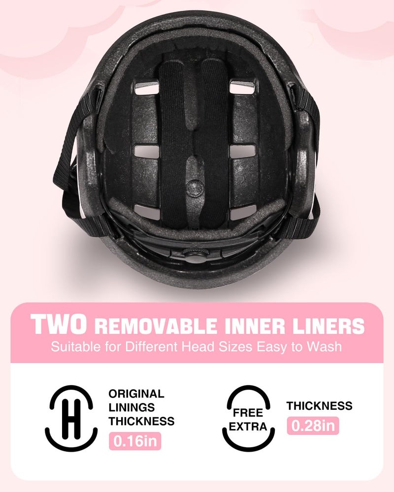 Bimalsic Toddler Bike Helmet, Helmet for Toddlers- Age 2-6 Years Old Adjustable Dial Fit (Strawberry S 48-54cm) - Image 4