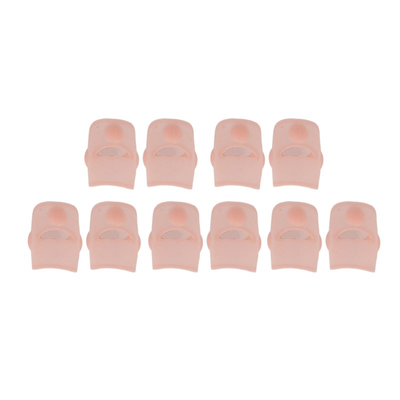 Toenail Protector Sleeves Soft Silicone - Comfortable & Breathable Toe Covers for Home Daily Travel Sensitive Skin Men Women - Image 2