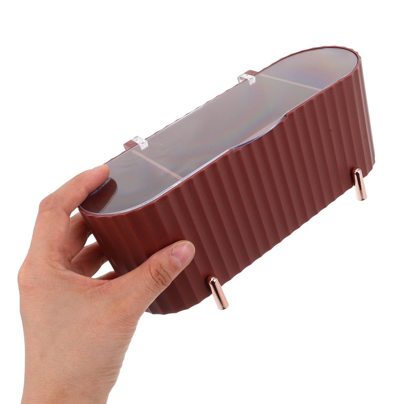 Compact Sanitary Pad And Makeup Organizer Box With Lid For Bathroom Vanity Storage - Image 5