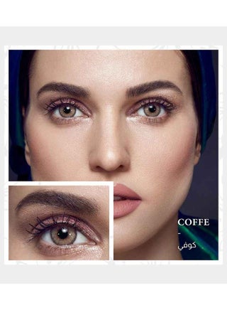 انستازيا وانس عدسات لاصقة يومية ملونة قهوة - view 4