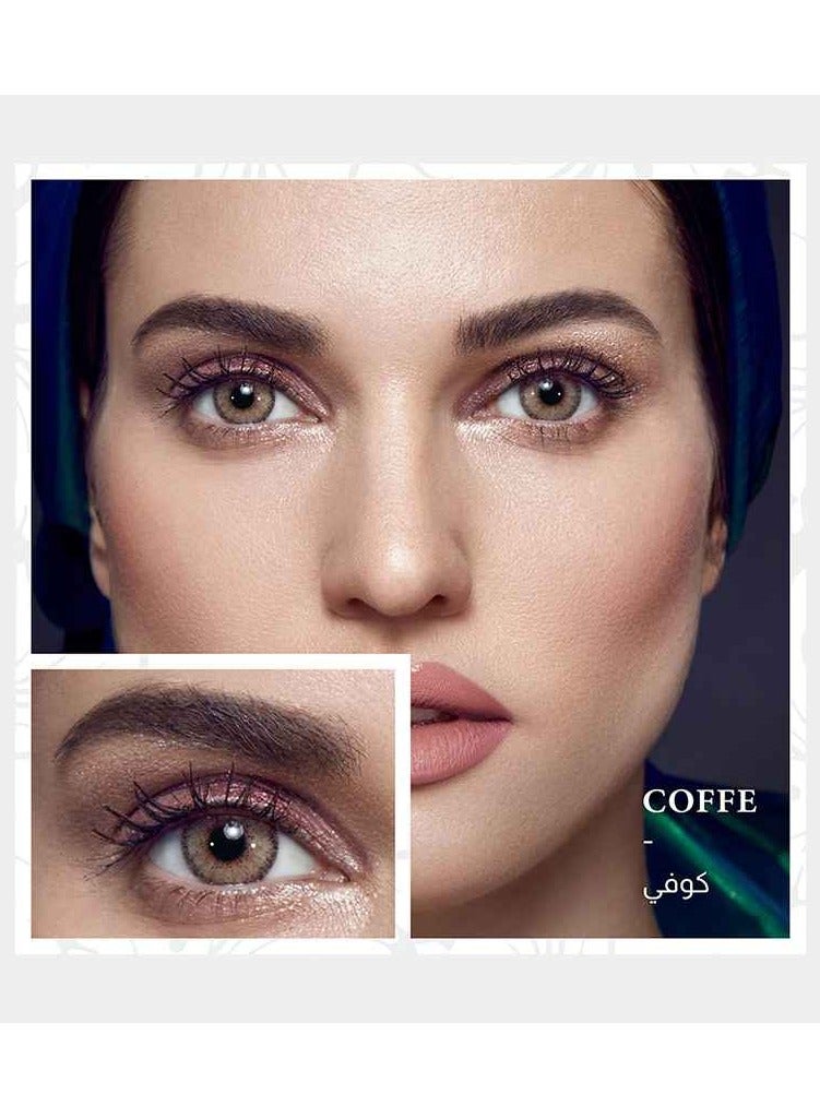 Anesthesia Anesthesia Once Coffee Daily Colored Contact Lenses - Image 4
