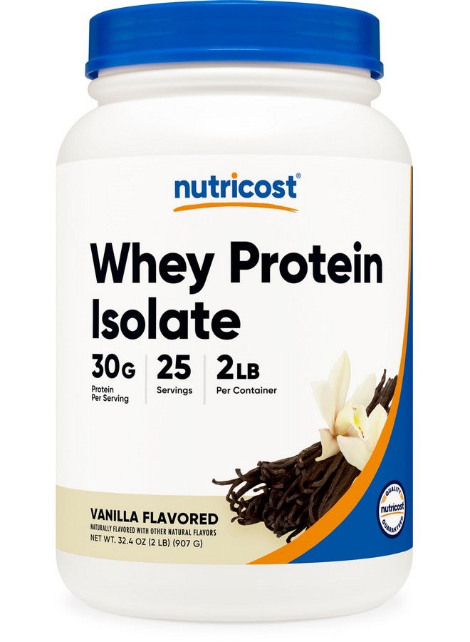 Nutricost Whey Protein Isolate Powder (Vanilla) 2LBS