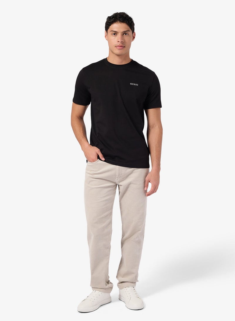 GUESS Marzio Crew Neck Short Sleeve T-Shirt - Image 4