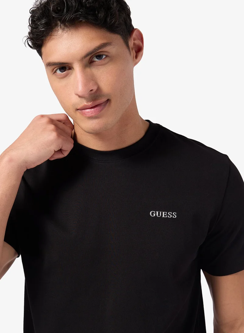 GUESS  Marzio Crew Neck Short Sleeve T-Shirt for Men | Best Price UAE