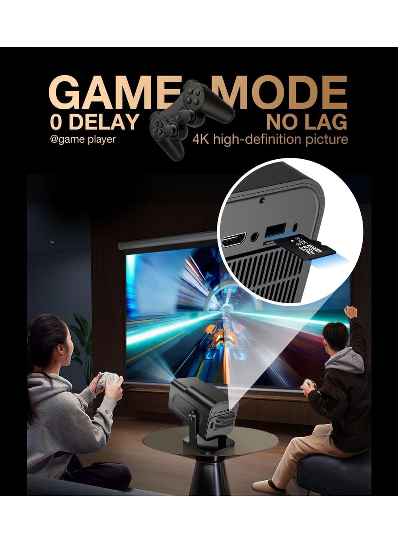 Topleo HCS350 Pro Retro Smart Game Projector,64G,4K Projector and Game 1280 * 1080P Built-in 30000 Games,Android 12,Portable video game with 2 Wireless Controllers,5G WiFi Bluetooth,HDMI,home theater,office - Image 4