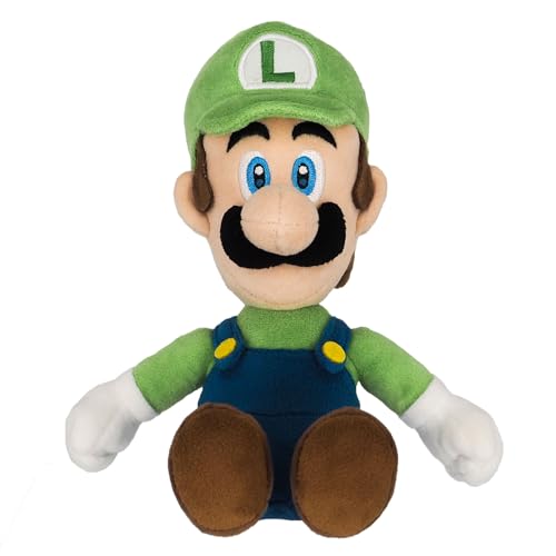 Sanei Super Mario All Star Collection 10 Luigi Plush Small - Image 5