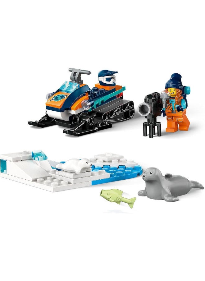 LEGO 60376 Arctic Explorer Snowmobile Building Set  - Image 3