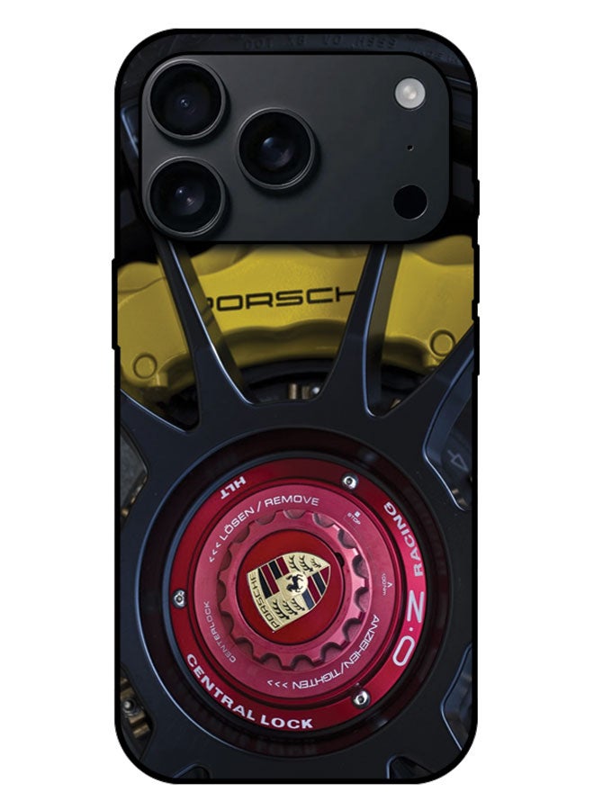 EYE CATCH Printed Protective Case Cover For Apple iPhone 17 Pro Max -  Porsche Wheel