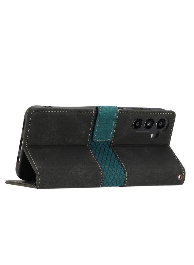 اس-توب جراب لهاتف Samsung Galaxy A15 4G / 5G، جراب هاتف جلدي بخياطة شبكية مع حبل - Image 5