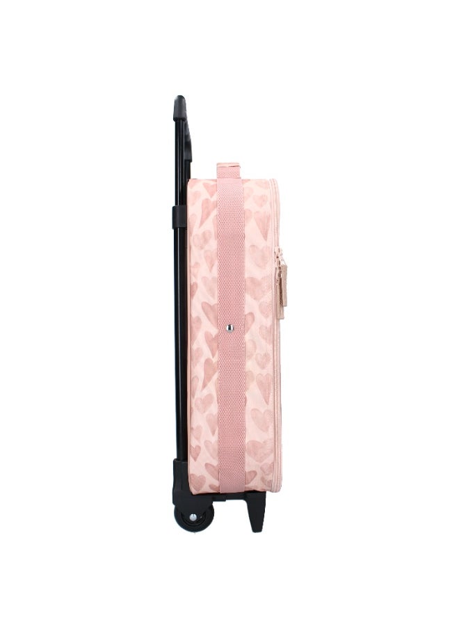 Kidzroom Trolley suitcase Kidzroom Pink Hearts  - Image 2