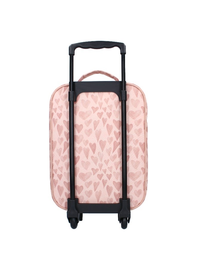 Kidzroom Trolley suitcase Kidzroom Pink Hearts  - Image 3