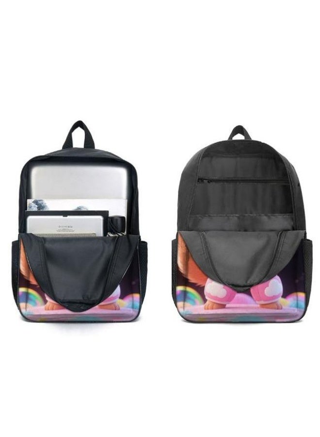 Bright Li Fire Unlock the new fashion of childish fun! Three-piece set of bags, cartoon elements for children and teenagers (students, children, friends' outings, mountain climbing, schooling, etc. can be used) - 58  - Image 4