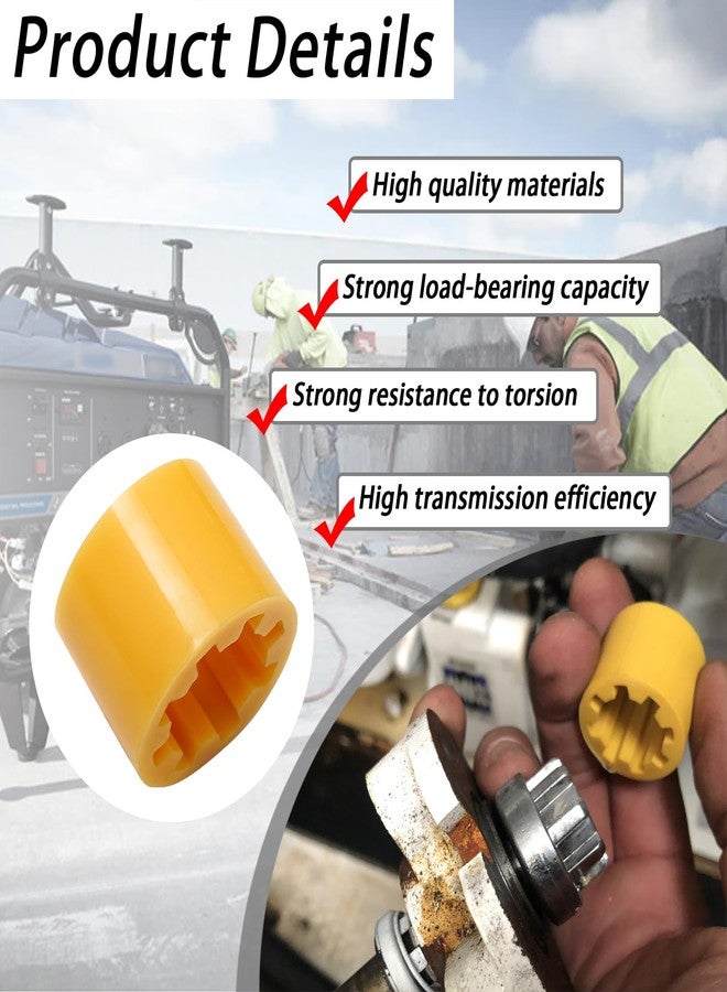 XTPTFABS 359448 Generator Pump Drive Sleeve/Power Systems Impeller Drive Sleeve Compatible With Kohler(models 5E, 4EF, 7.3E, 6EF, 5ECD, 4EFCD, 7.3ECD, and 6EFCD)-8 splines - Image 4