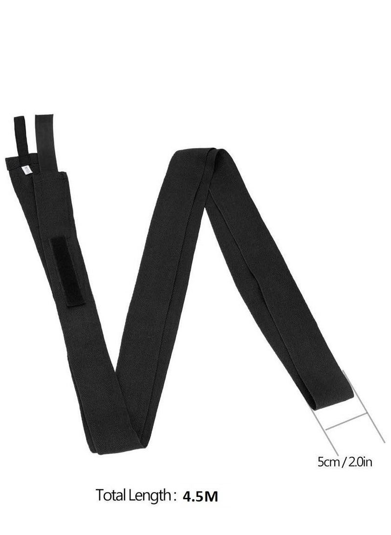 VENUM - 4.5M Boxing Hand Wraps Punching Bandage 2Pcs, Black - Image 1