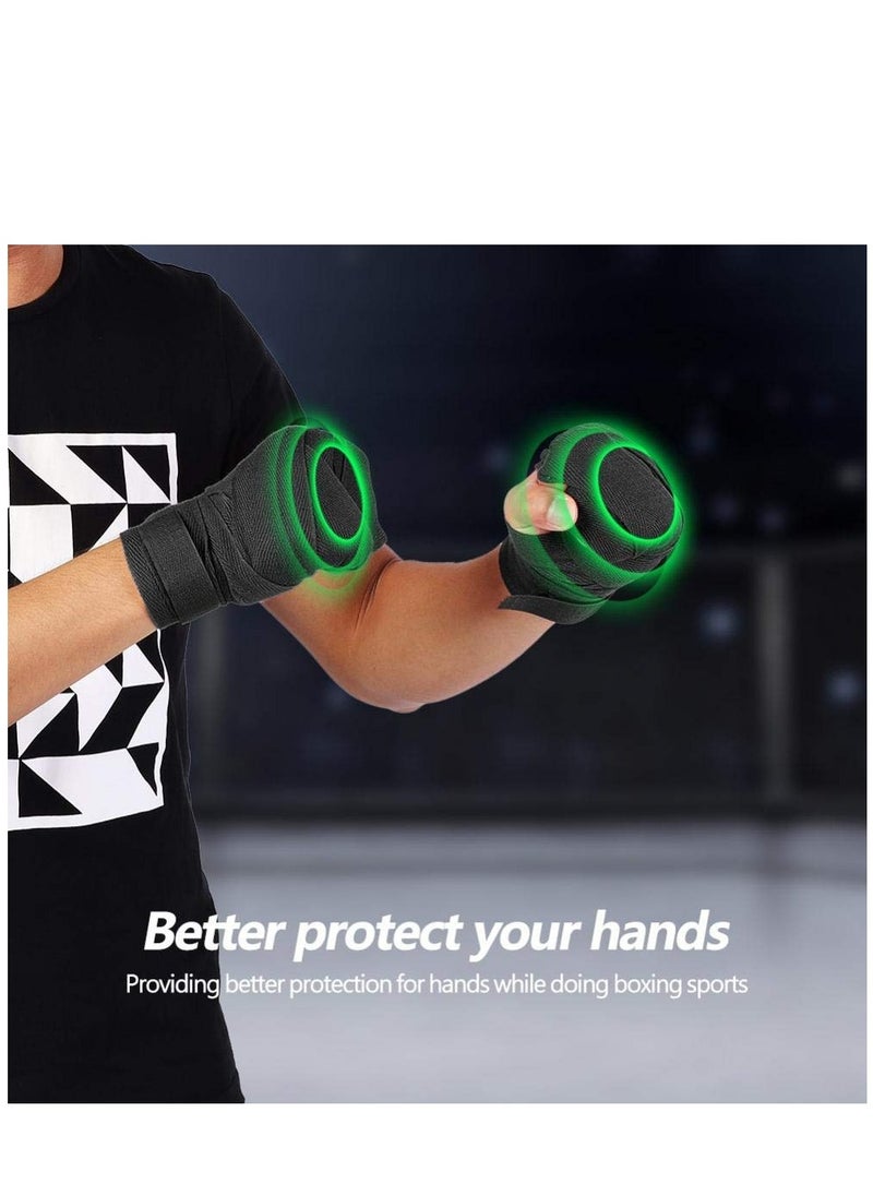 VENUM - 4.5M Boxing Hand Wraps Punching Bandage 2Pcs, Black - Image 1