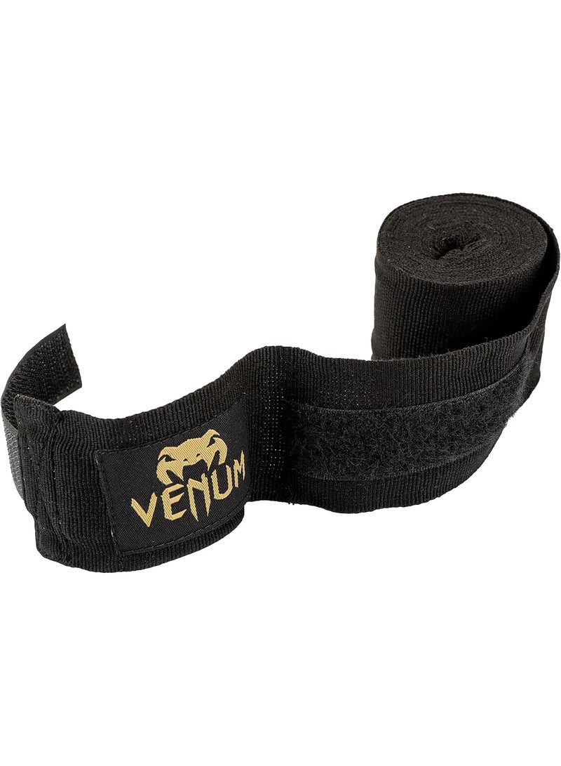 VENUM 4.5M VENUM Boxing Hand Wraps, Punching Bandage for Gloves, Wrist & Knuckle Support 2Pcs, Black - Image 5