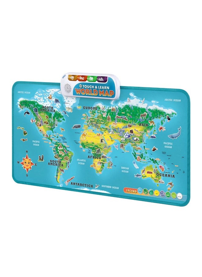 Leap Frog Leapfrog Touch & Learn World Map (English Version)  - Image 3